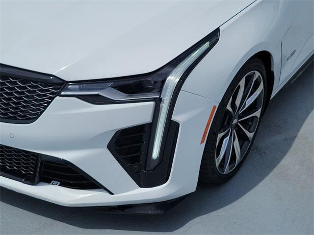 Photo of 2023 Summit White Cadillac CT4-V