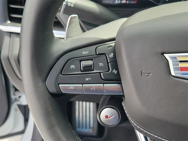 Photo of 2023 Summit White Cadillac CT4-V