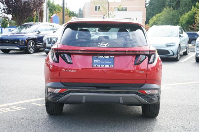 Photo of 2023 Calypso Red Hyundai TUCSON
