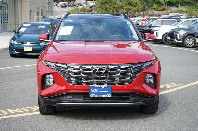 Photo of 2023 Calypso Red Hyundai TUCSON