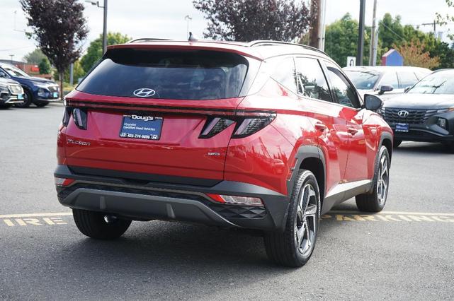 Photo of 2023 Calypso Red Hyundai TUCSON
