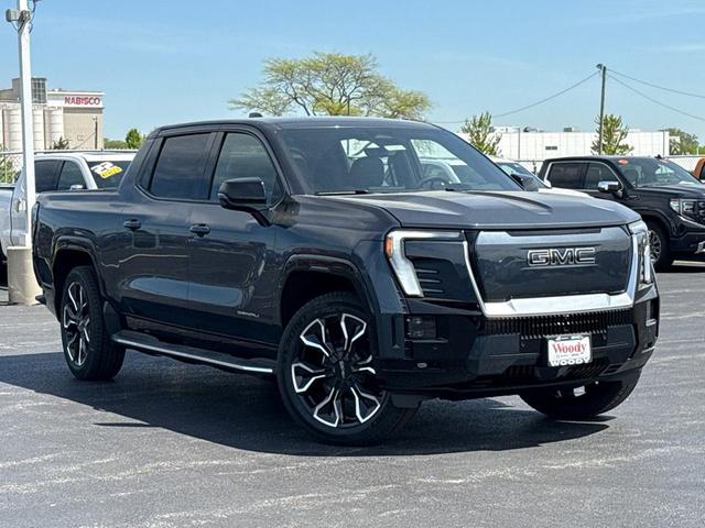 Photo of 2025 Deep Ocean Metallic GMC Sierra EV