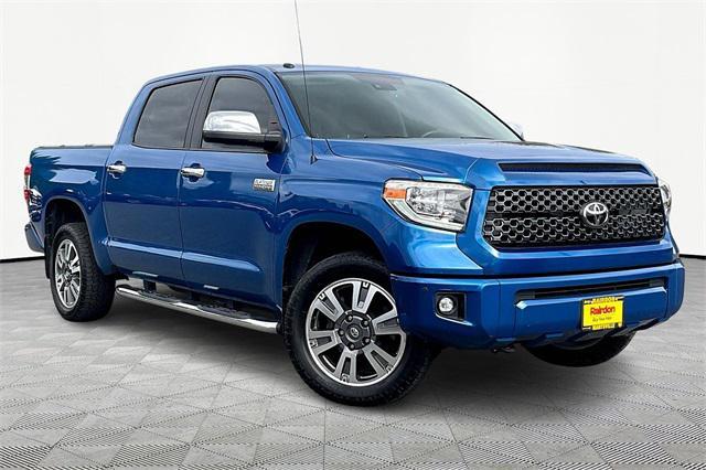 Photo of 2018 Blazing Blue Metallic Toyota Tundra