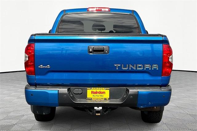 Photo of 2018 Blazing Blue Metallic Toyota Tundra