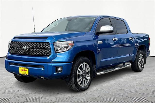 Photo of 2018 Blazing Blue Metallic Toyota Tundra