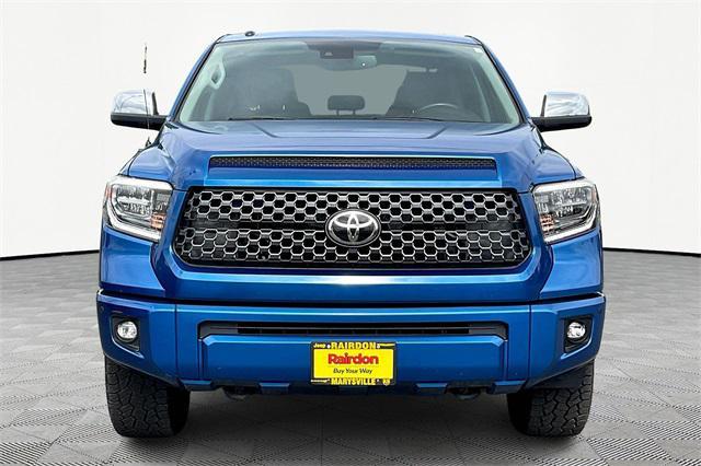 Photo of 2018 Blazing Blue Metallic Toyota Tundra