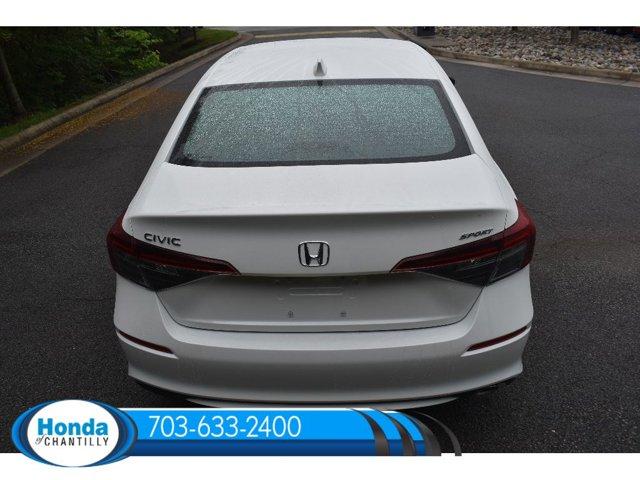 Photo of 2025 Platinum White Pearl Honda Civic