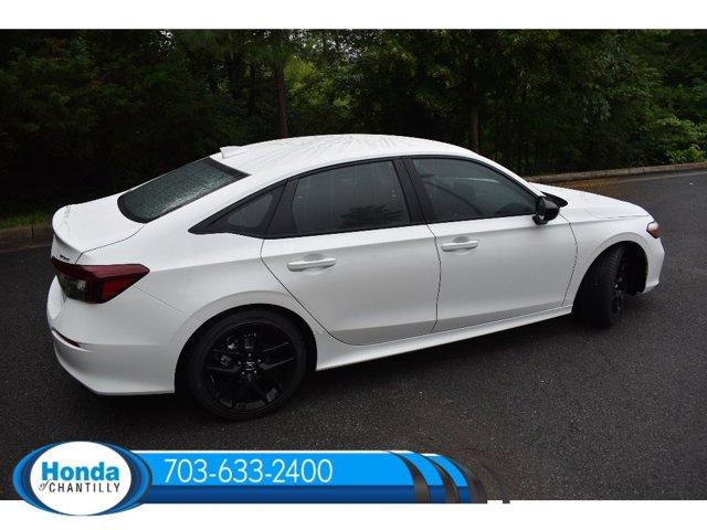 Photo of 2025 Platinum White Pearl Honda Civic