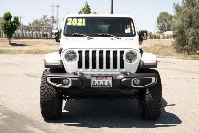Photo of 2021 Bright White Clearcoat Jeep Wrangler Unlimited