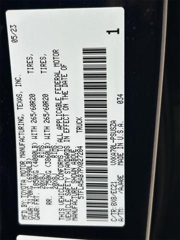 Photo of 2023 Blueprint Toyota Tundra