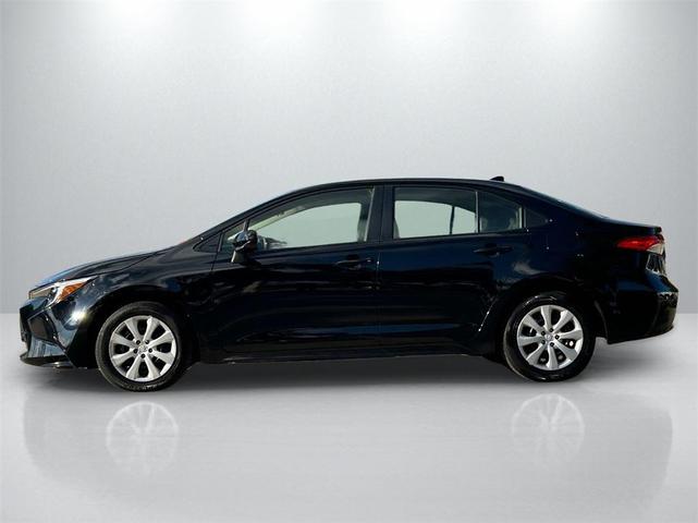 Photo of 2025 Midnight Black Metallic Toyota Corolla Hybrid