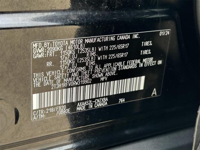 Photo of 2024 Midnight Black Metallic Toyota RAV4