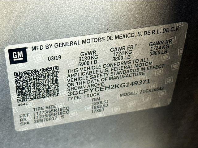 Photo of 2019 Satin Steel Metallic Chevrolet Silverado 1500