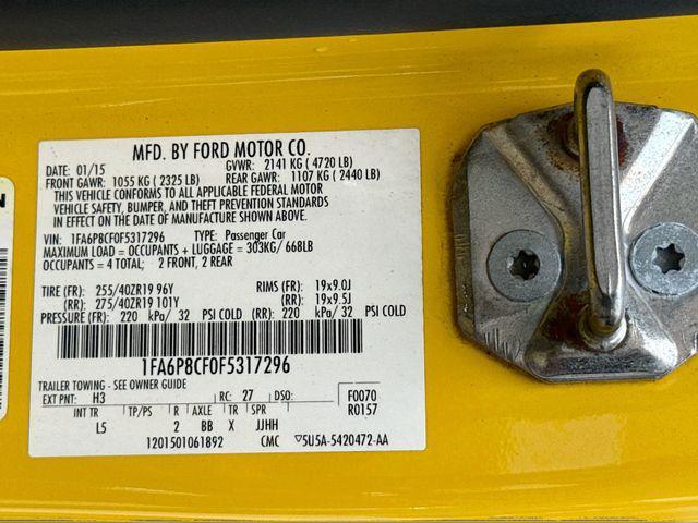 Photo of 2015 TRIPLE YELLOW TRICOAT Ford Mustang