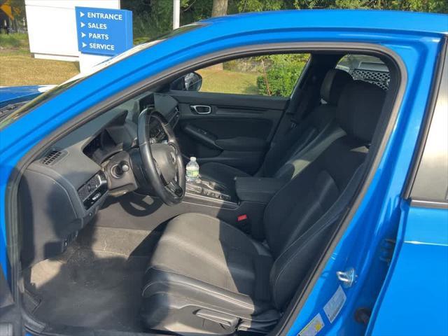 Photo of 2022 Boost Blue Pearl Honda Civic