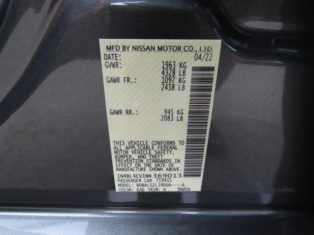 Photo of 2022 Gun Metallic Nissan Altima