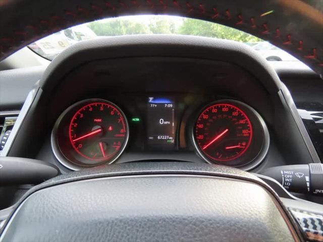 Photo of 2021 Wind Chill Pearl / Midnight Black Metallic Toyota Camry