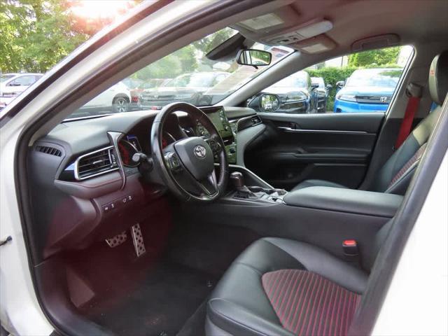 Photo of 2021 Wind Chill Pearl / Midnight Black Metallic Toyota Camry