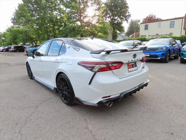Photo of 2021 Wind Chill Pearl / Midnight Black Metallic Toyota Camry