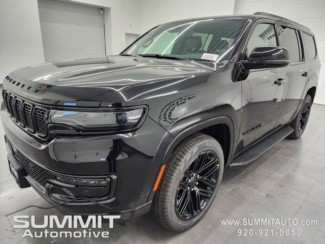 Photo of 2025 Diamond Black Crystal Pearlcoat Jeep Wagoneer
