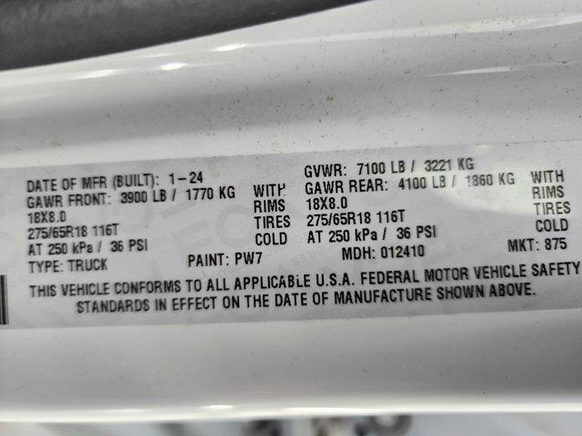Photo of 2024 Bright White Clearcoat RAM 1500