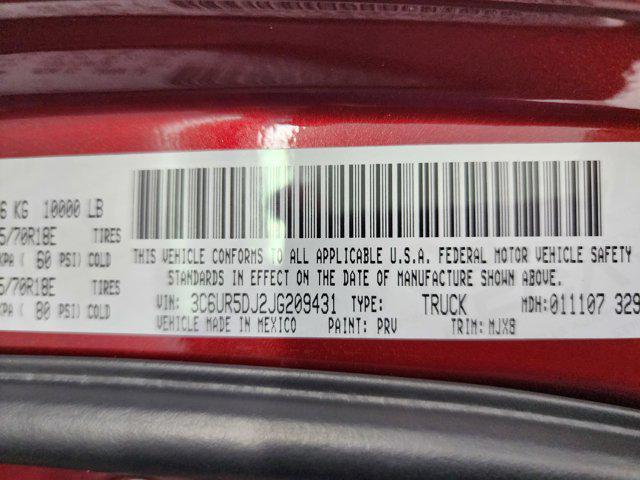 Photo of 2018 Delmonico Red Pearlcoat RAM 2500
