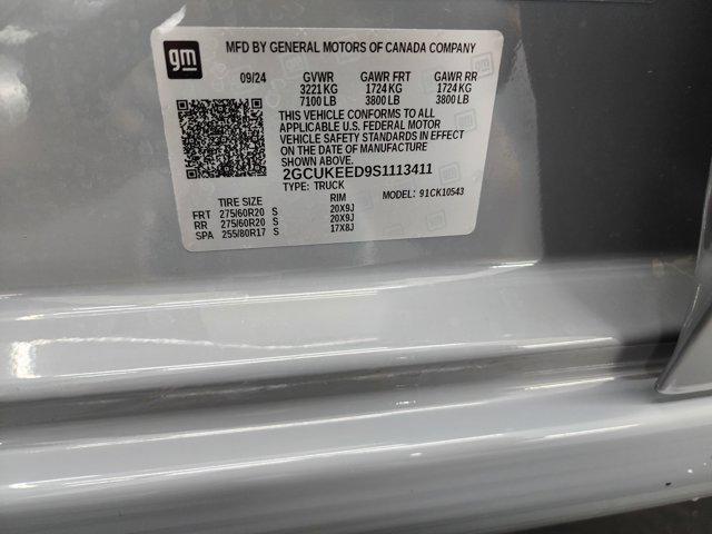 Photo of 2025 Slate Gray Metallic Chevrolet Silverado 1500