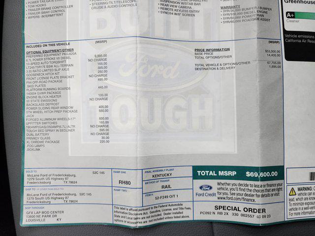 Photo of 2023 Oxford White Ford F-350