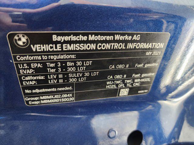Photo of 2021 Phytonic Blue Metallic BMW X3