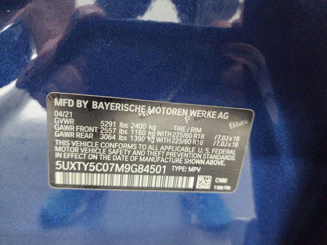 Photo of 2021 Phytonic Blue Metallic BMW X3