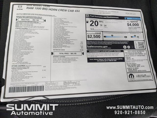 Photo of 2026 Forged Blue Metallic RAM 1500