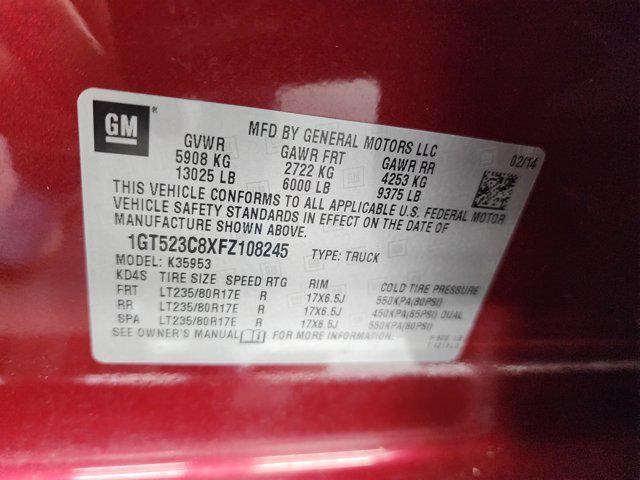 Photo of 2015 Sonoma Red Metallic GMC Sierra 3500