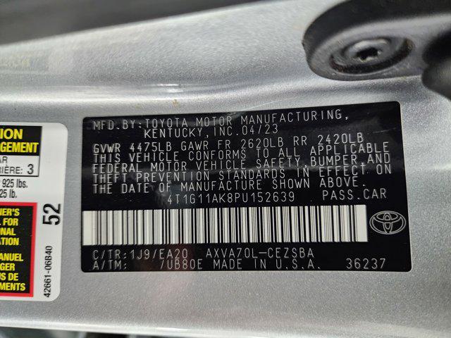 Photo of 2023 Celestial Silver Metallic Toyota Camry