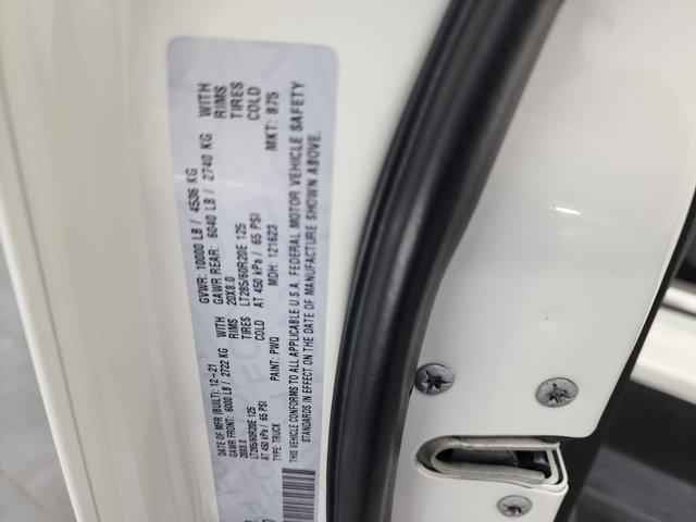 Photo of 2022 Pearl White RAM 2500