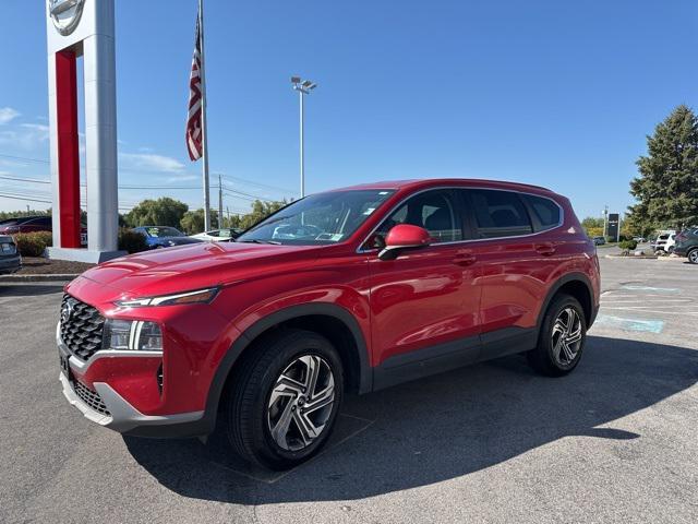 Photo of 2023 Calypso Red Hyundai SANTA FE