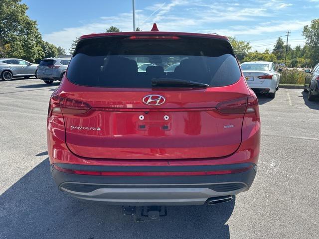 Photo of 2023 Calypso Red Hyundai SANTA FE