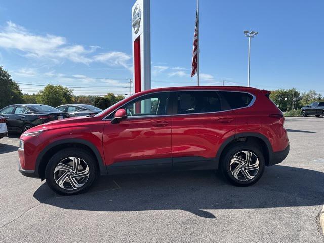 Photo of 2023 Calypso Red Hyundai SANTA FE