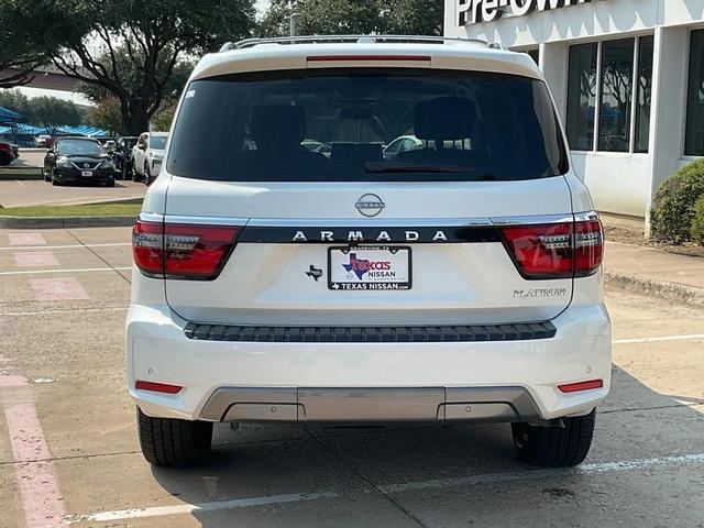 Photo of 2023 Aspen White Tricoat Nissan Armada