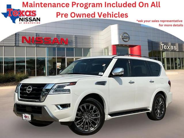Photo of 2023 Aspen White Tricoat Nissan Armada