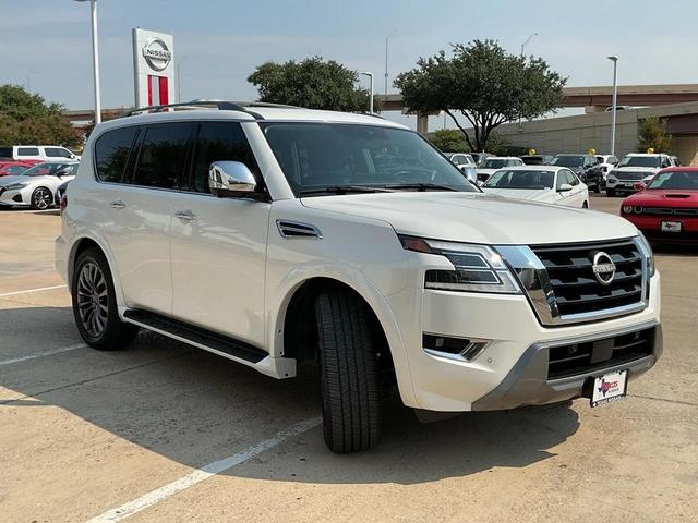 Photo of 2023 Aspen White Tricoat Nissan Armada