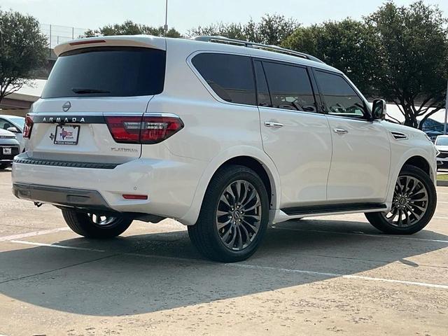 Photo of 2023 Aspen White Tricoat Nissan Armada