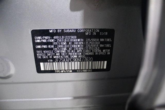 Photo of 2019 Ice Silver Metallic Subaru Forester