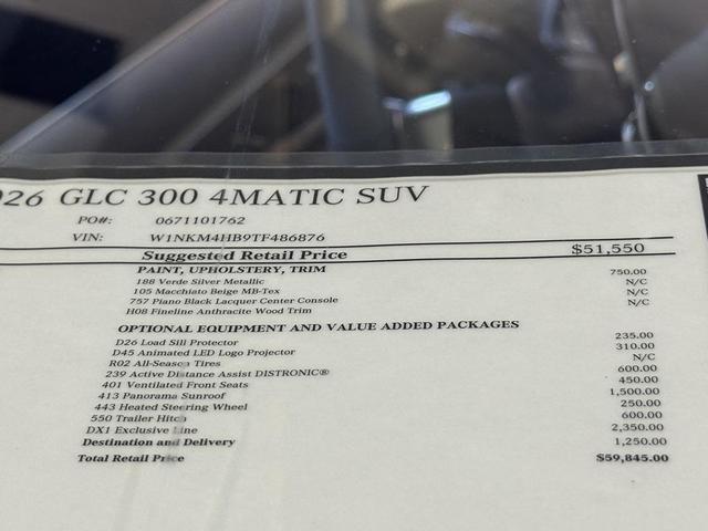 Photo of 2026 Silver Mercedes-Benz GLC 300