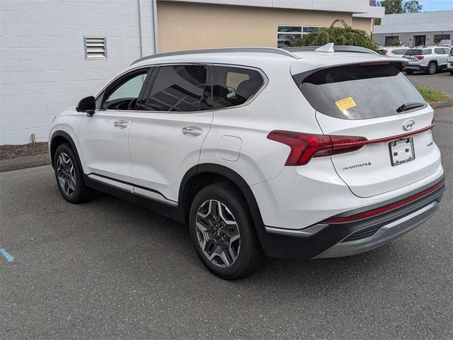 Photo of 2023 Serenity White Pearl Hyundai Santa Fe Plug-In Hybrid