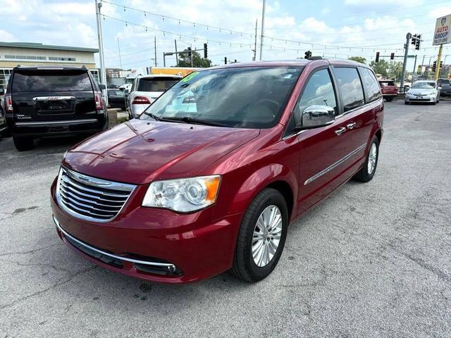 Photo of 2013 Deep Cherry Red Crystal Pearlcoat Chrysler Town & Country