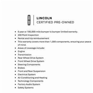 Photo of 2024 Pristine White Lincoln Corsair
