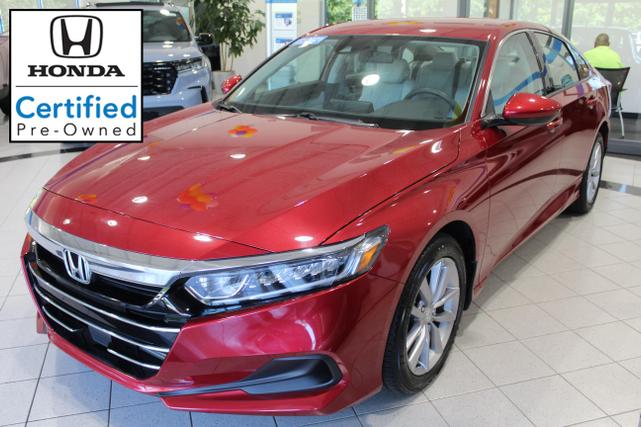 Photo of 2021 Radiant Red Metallic Honda Accord