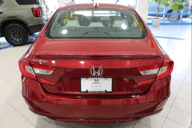 Photo of 2021 Radiant Red Metallic Honda Accord