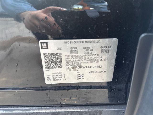 Photo of 2018 Mosaic Black Metallic Chevrolet Traverse
