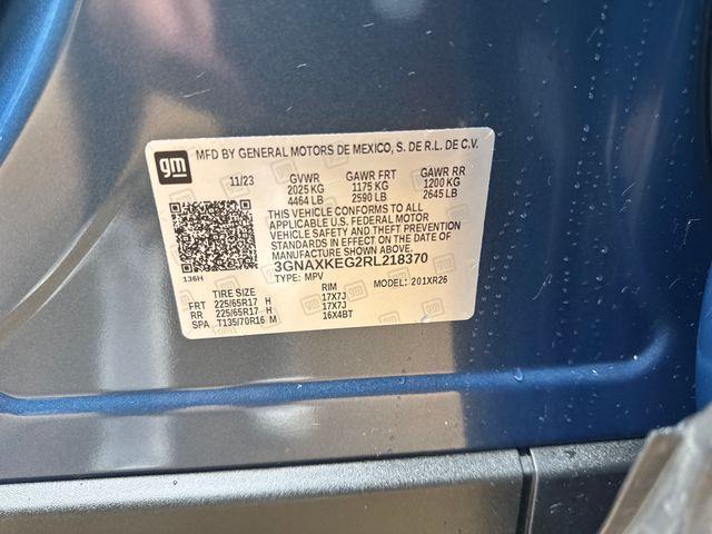 Photo of 2024 Lakeshore Blue Metallic Chevrolet Equinox